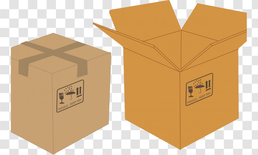 Mover Cardboard Box Packaging And Labeling Clip Art Transparent PNG