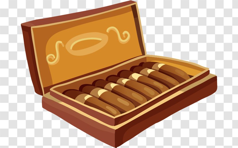 Cigar Box Cigarette - Silhouette Transparent PNG