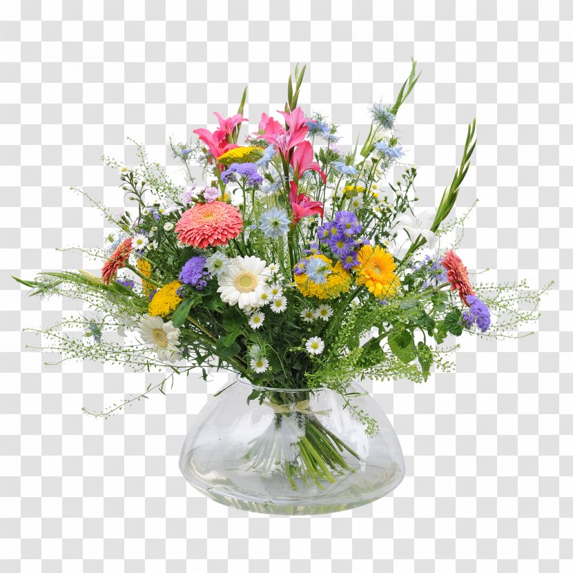 Floral Design Cut Flowers Vase Flower Bouquet - Plant Transparent PNG