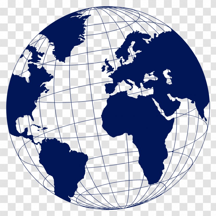 Globe World Map - Earth - 3d Transparent PNG