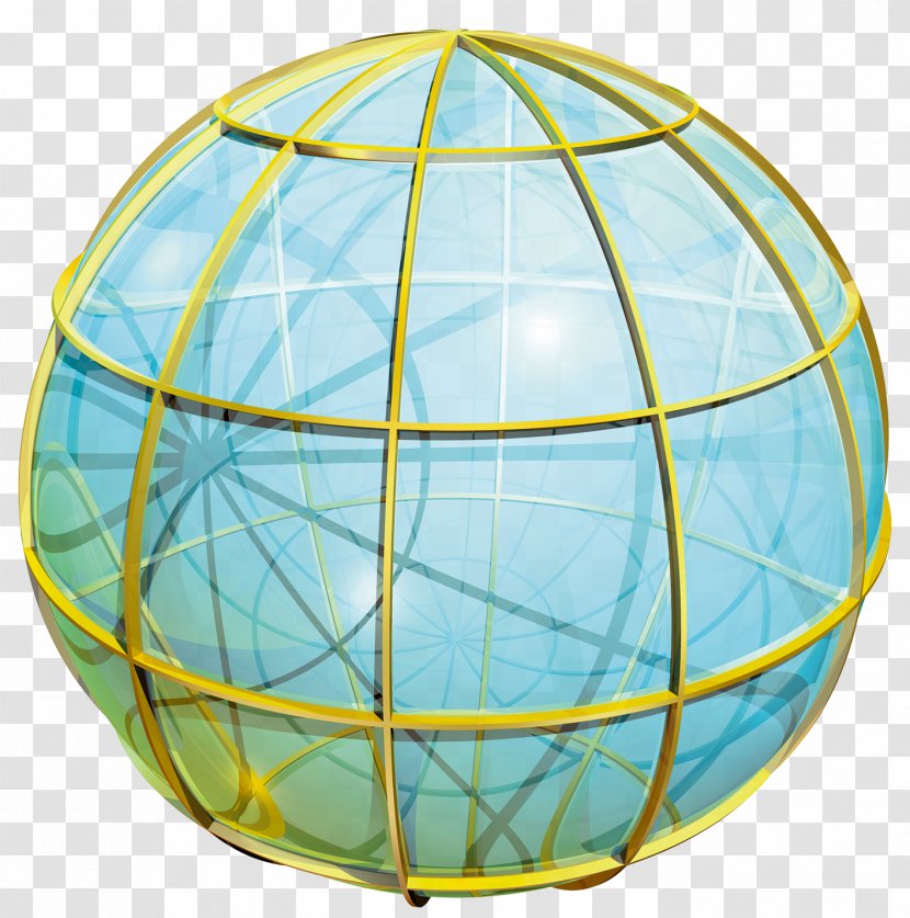 Globe Ball Sphere - Yellow - Phnom Penh SCIENCE Transparent PNG