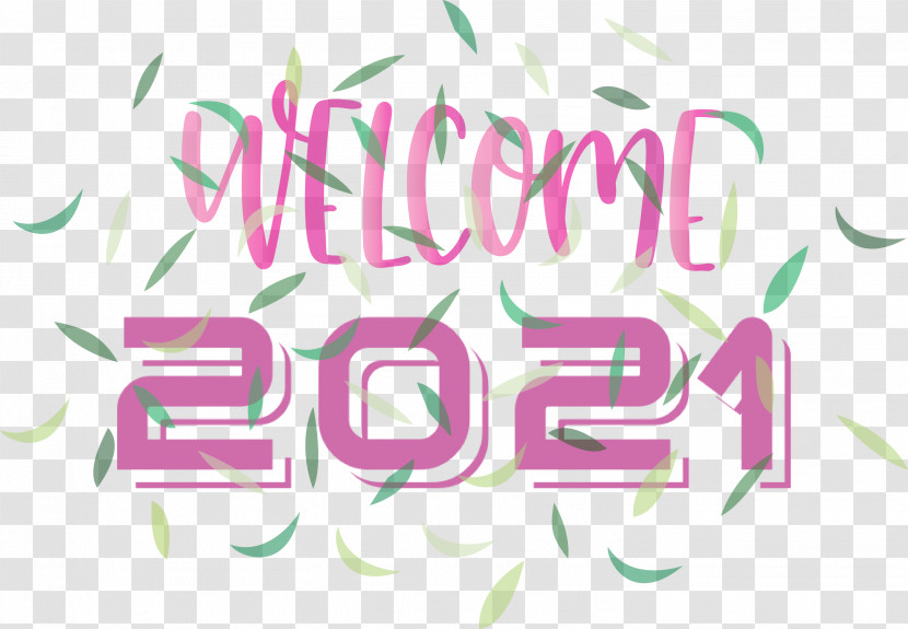 Welcome 2021 Year 2021 Year 2021 New Year Transparent PNG