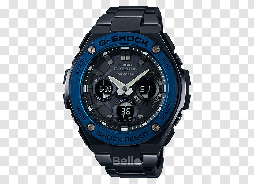 G-Shock Shock-resistant Watch Casio Tough Solar - Illuminator - Gst Transparent PNG