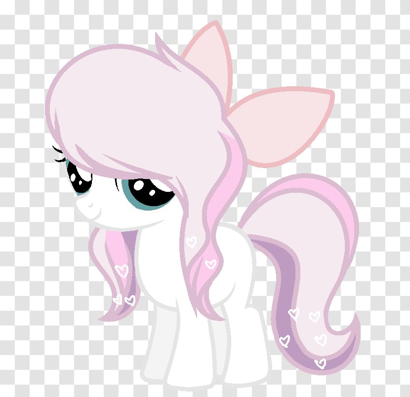 Whiskers Horse Cat Mammal Pony - Cartoon Transparent PNG