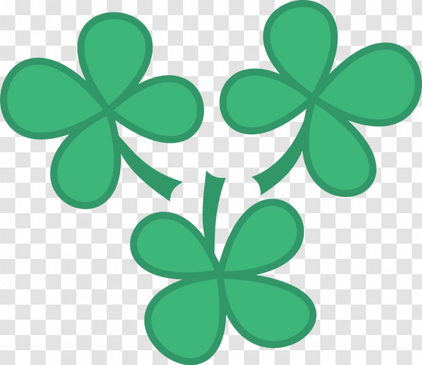 Pony Four-leaf Clover Luck Cutie Mark Crusaders - Fourleaf Transparent PNG