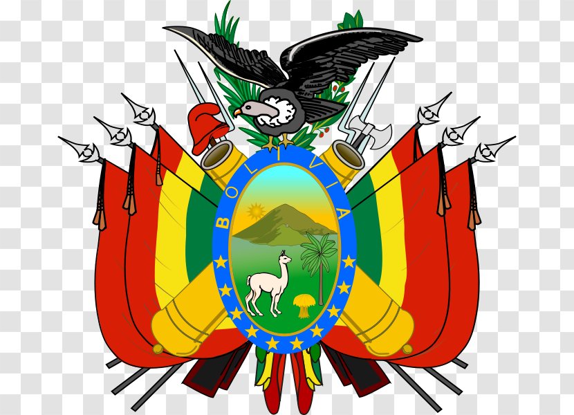 Coat Of Arms Bolivia Flag - Art Transparent PNG