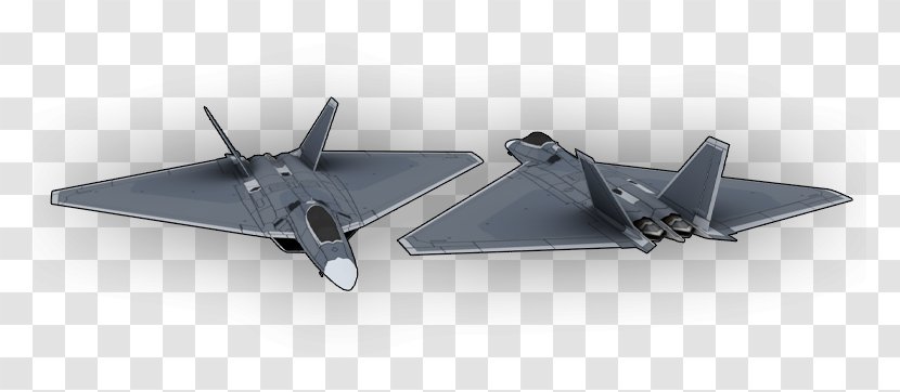 Stealth Aircraft Product Design - Technology - Auto Body Before And After Transparent PNG