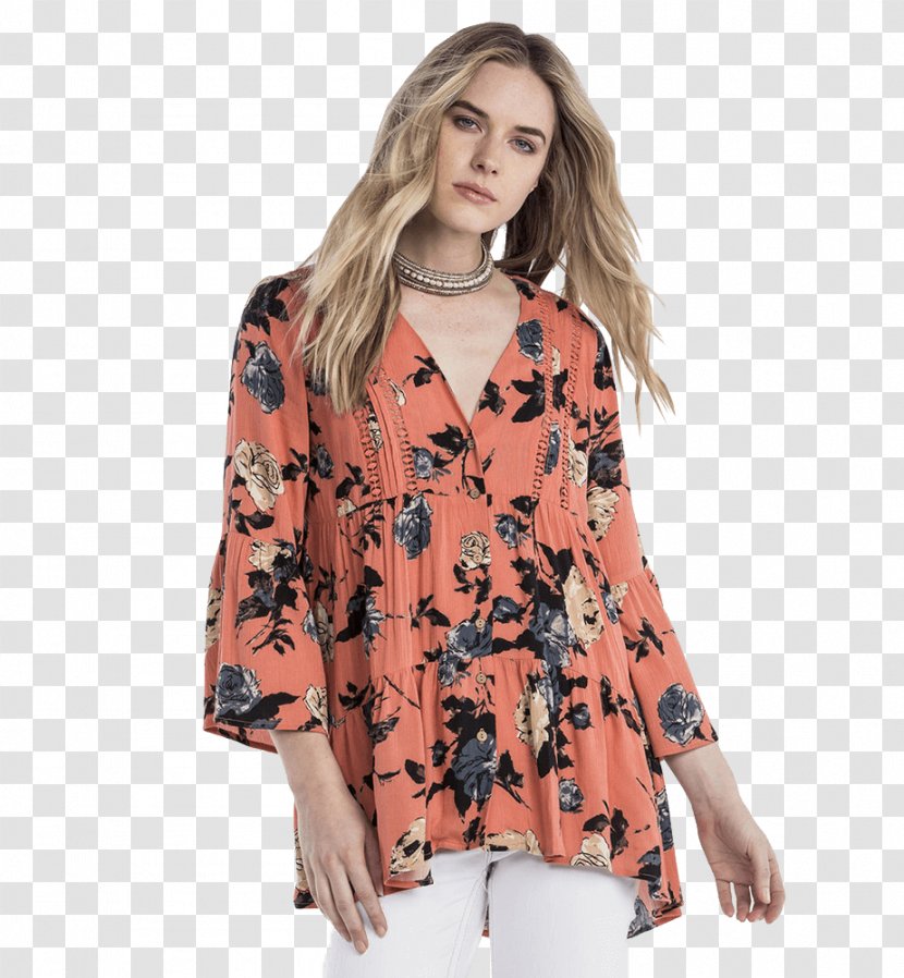 Sleeve Nothing But Roses Blouse Top Shoulder - Clothing - Dress Transparent PNG