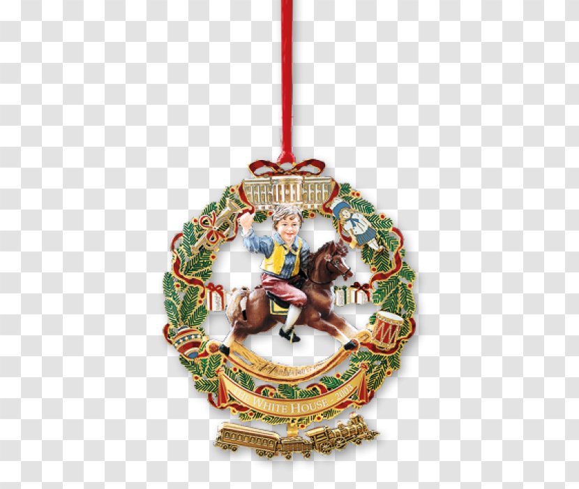 White House Historical Association Christmas Ornament - Interior Design Services - Hand-painted Frame Material Transparent PNG