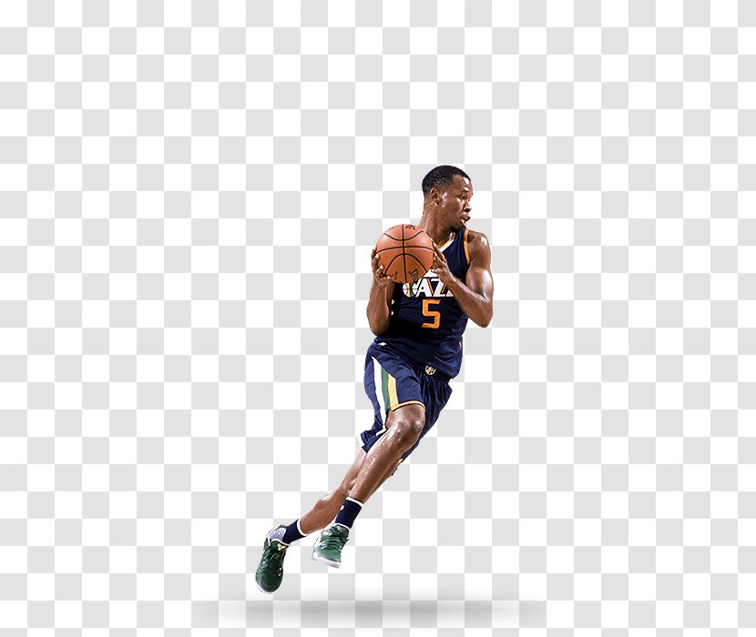 Team Sport Knee Shoe - Jazz Player Character Transparent PNG