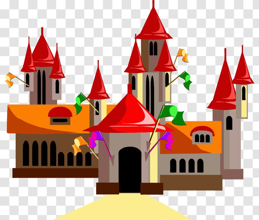 Clip Art Vector Graphics Image Openclipart - Line - Castle Transparent PNG