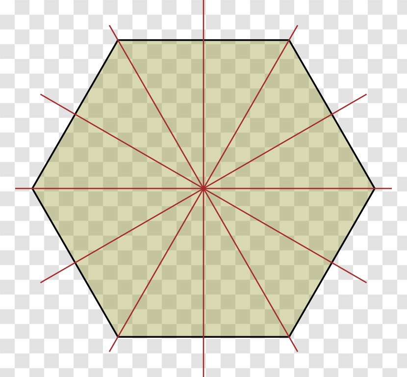Dihedral Group Rotational Symmetry Regular Polygon - Irregular Lines Transparent PNG