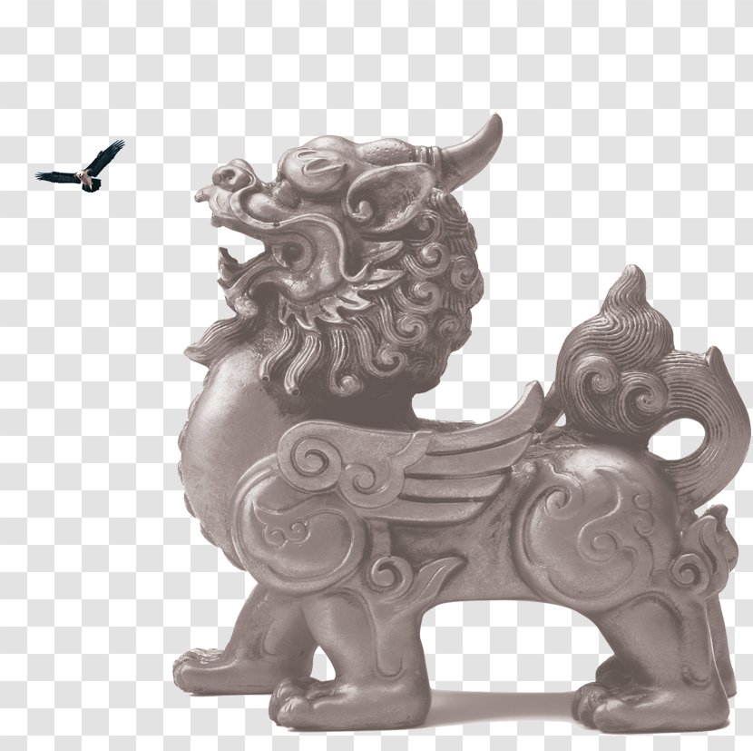 Chinese Guardian Lions Feng Shui Pixiu Qilin - Mythology - Material Download Transparent PNG