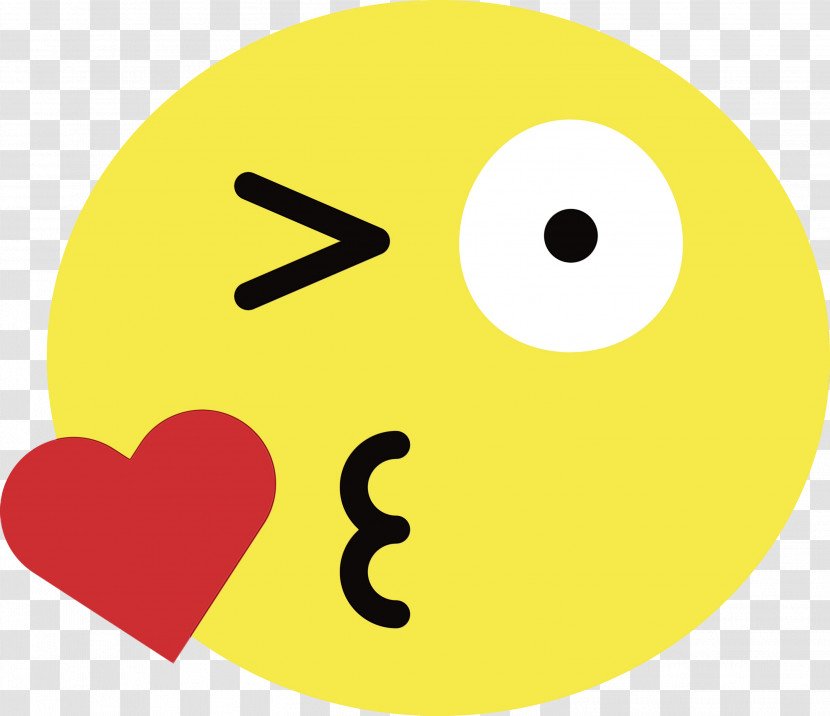 Smiley Yellow Line Meter Transparent PNG