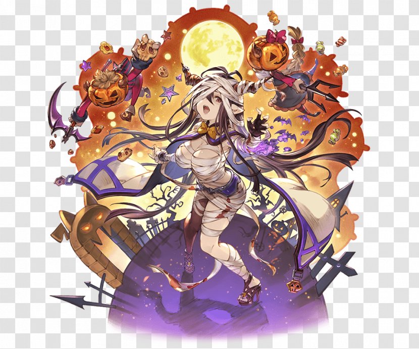 Granblue Fantasy Character Game Wiki Halloween - Fictional Transparent PNG