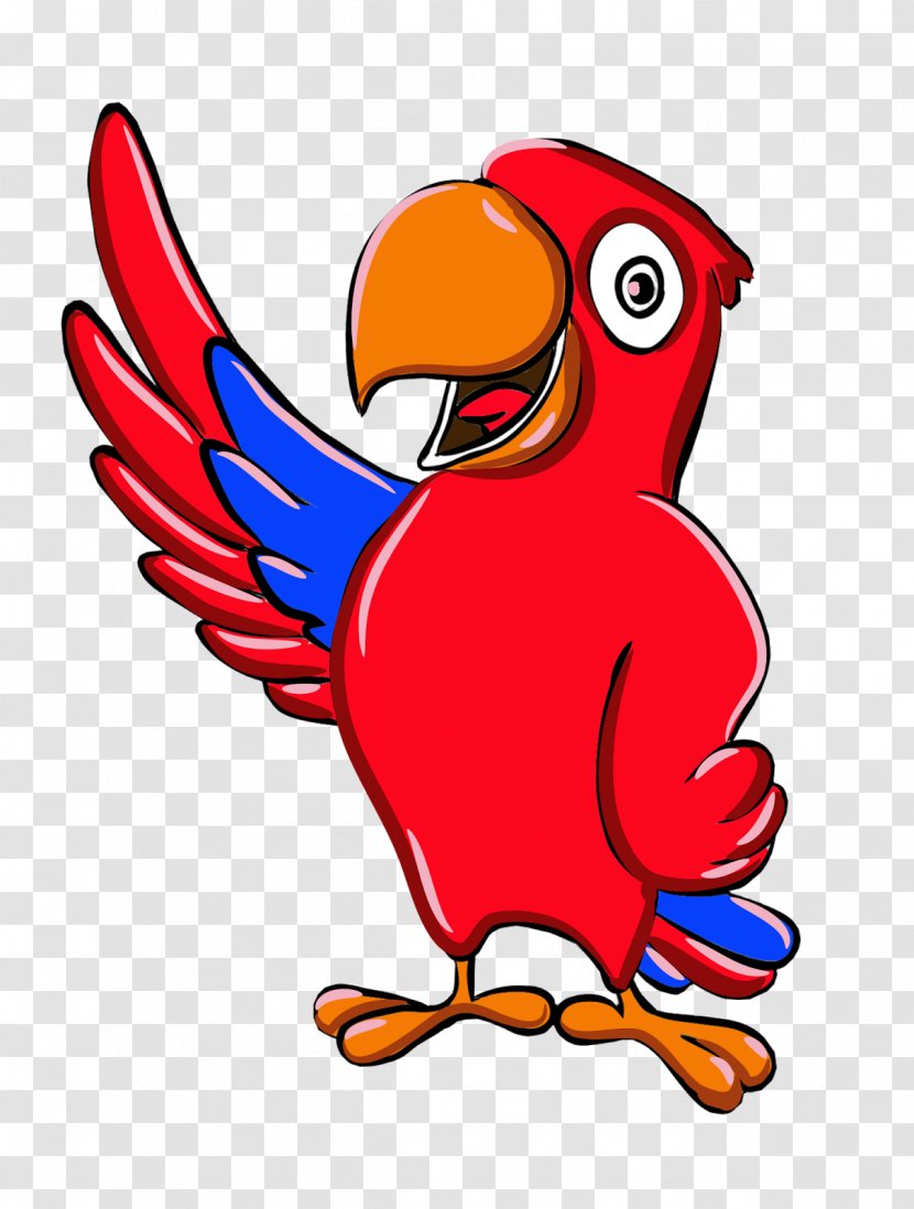 Parrot Bird - Artwork Transparent PNG