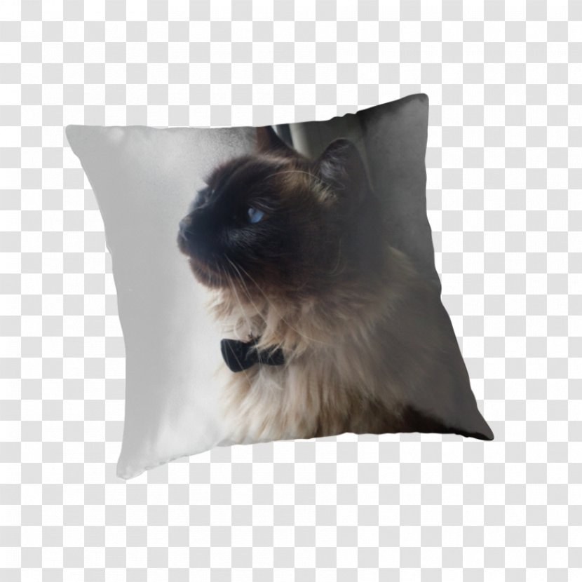 Dog Breed Throw Pillows Cushion - Whiskers Transparent PNG