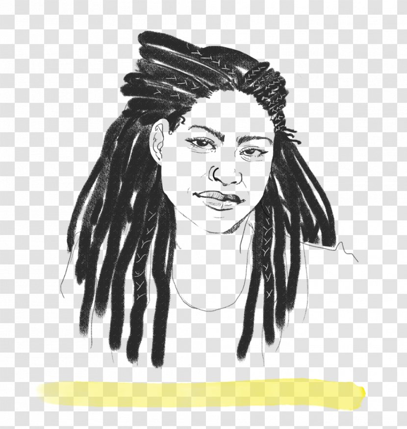 Alicia Garza United States Black Lives Matter Identity Politics Activism - Portrait - Dreadlocks Transparent PNG