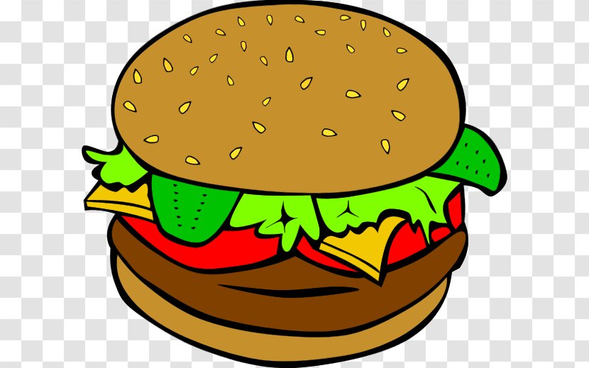 Hamburger Hot Dog Fast Food Junk Clip Art - Dinner - Sub Sandwich Cliparts Transparent PNG