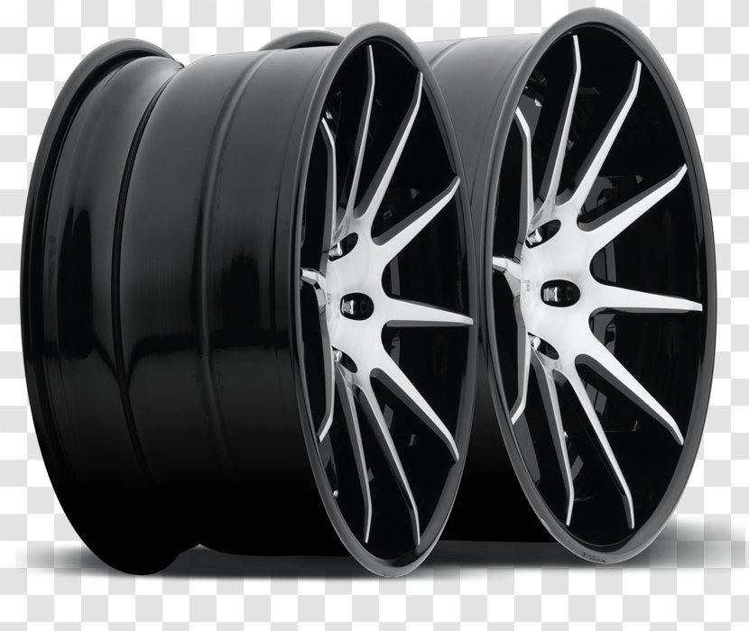 Car Forging Alloy Wheel Rim - Automotive Design Transparent PNG