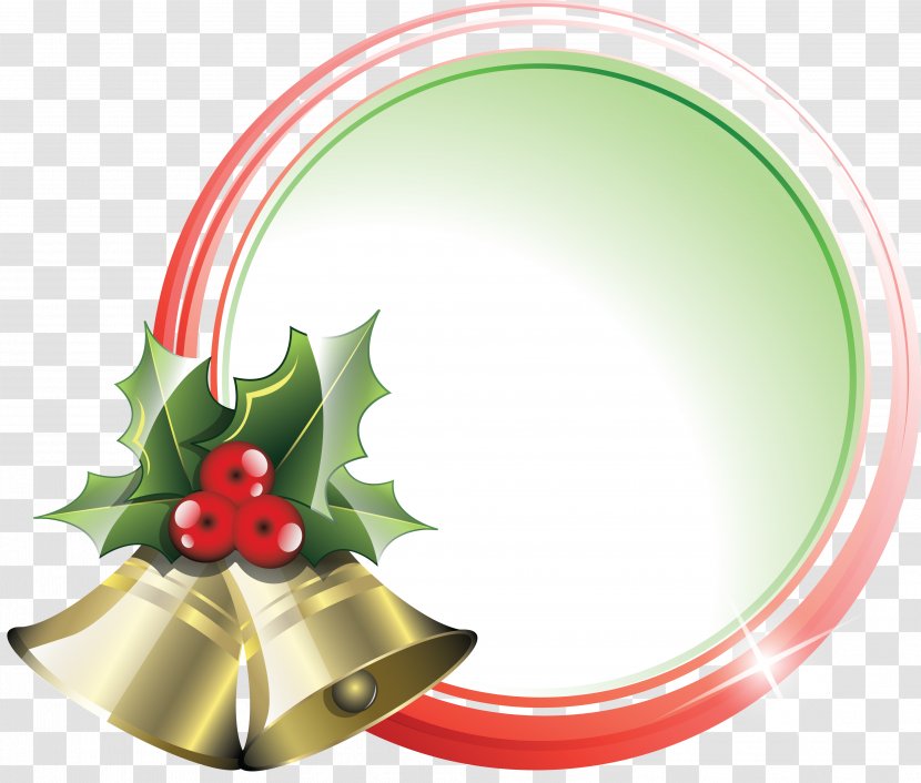 Christmas Tree Card Photography - Holly Transparent PNG