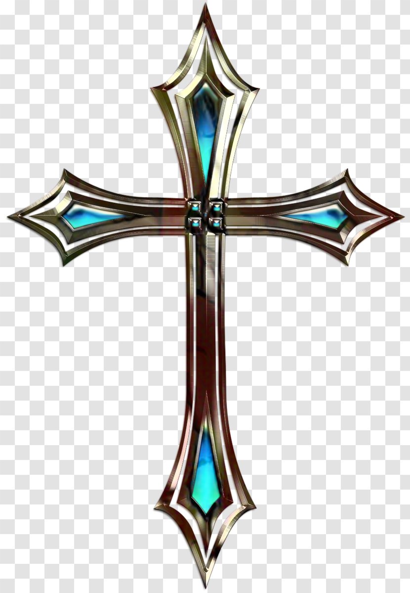 Christian Cross Clip Art Transparency Silver - Christianity Transparent PNG