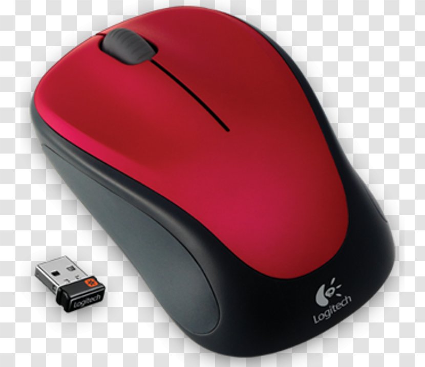 Computer Mouse Logitech M325 Unifying Receiver Optical - Electronic Device Transparent PNG
