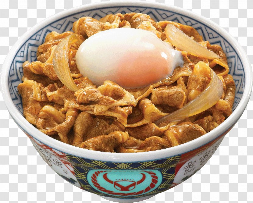Gyūdon Yoshinoya Fast Food Franchising - Tamjai Yunnan Mixian - Egg Bowl Transparent PNG