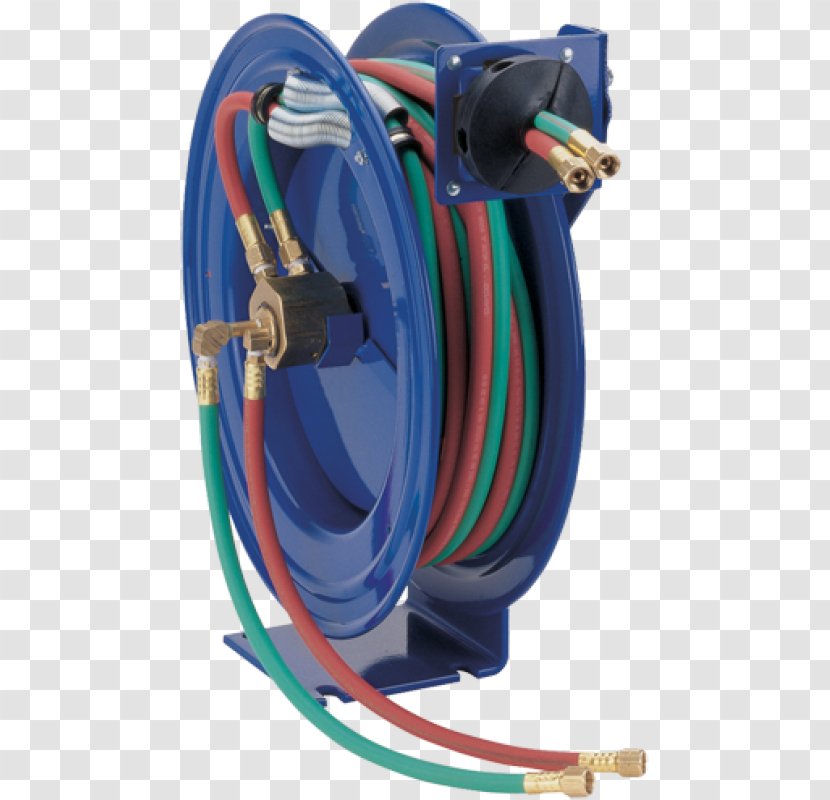 oxygen hose reel