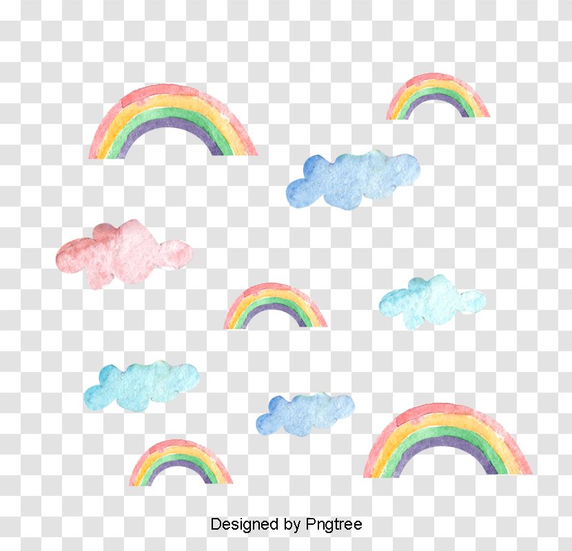 Rainbow Color Background - Sky - Meteorological Phenomenon Text Transparent PNG