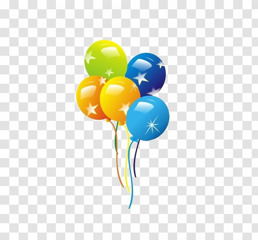 Balloon Festival - 3d Computer Graphics - Colored Balloons Transparent PNG
