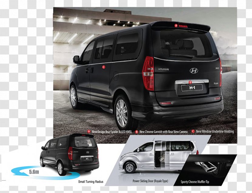 Hyundai Starex Minivan Tire Motor Company - Automotive Design Transparent PNG
