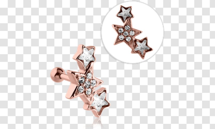 Body Piercing Earring Barbell Jewellery Kramatorsk - Ring - Plating Crystal Poster Transparent PNG