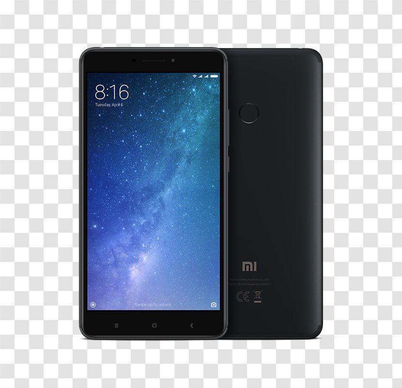 Xiaomi Mi MIX Max Android Smartphone - 2 Transparent PNG