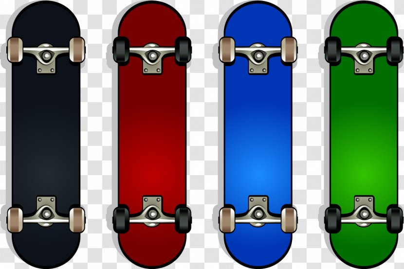 Skateboarding Illustration - Vector Skateboard Transparent PNG