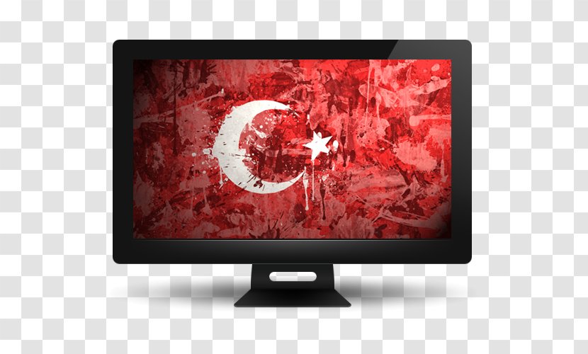 Istanbul Flag Of Turkey Desktop Wallpaper High-definition Television - Flat Panel Display Transparent PNG