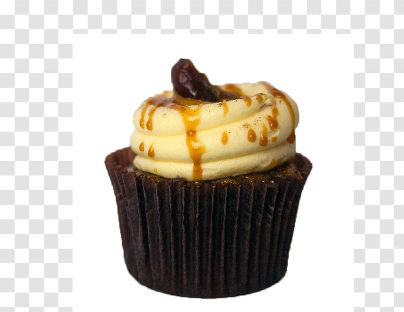 Cupcake Praline Muffin Buttercream Chocolate - Homemade Pudding Transparent PNG