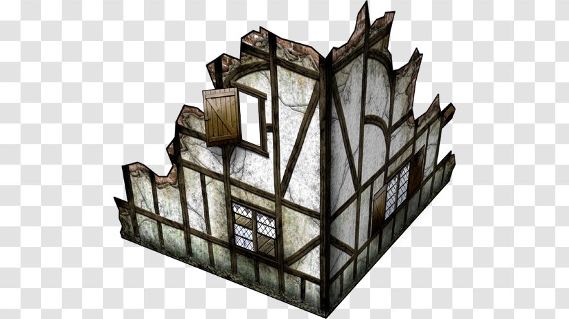 Paper Model Building Ruins Scale Models Transparent PNG