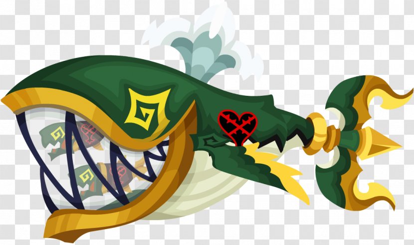 Kingdom Hearts χ Trident Tail Wiki - Kilobyte Transparent PNG