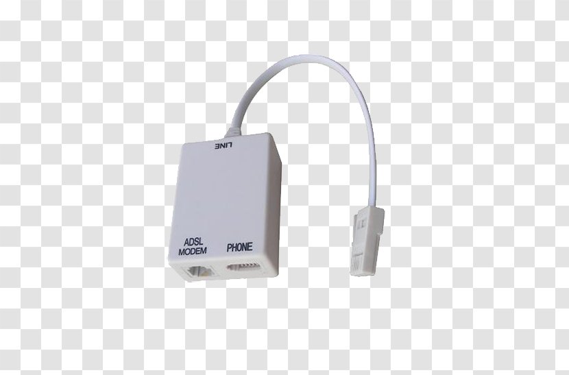 Adapter DSL Filter Electronics - Cable - Fillter Transparent PNG