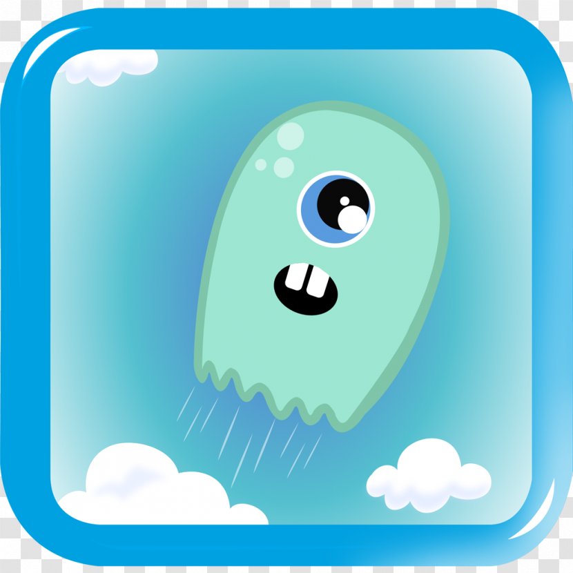 Emoticon Smiley - Blue - Jerky Transparent PNG