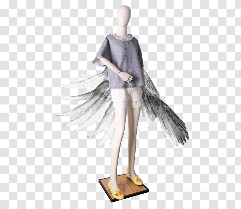 Figurine Angel M - Claborate-style Transparent PNG