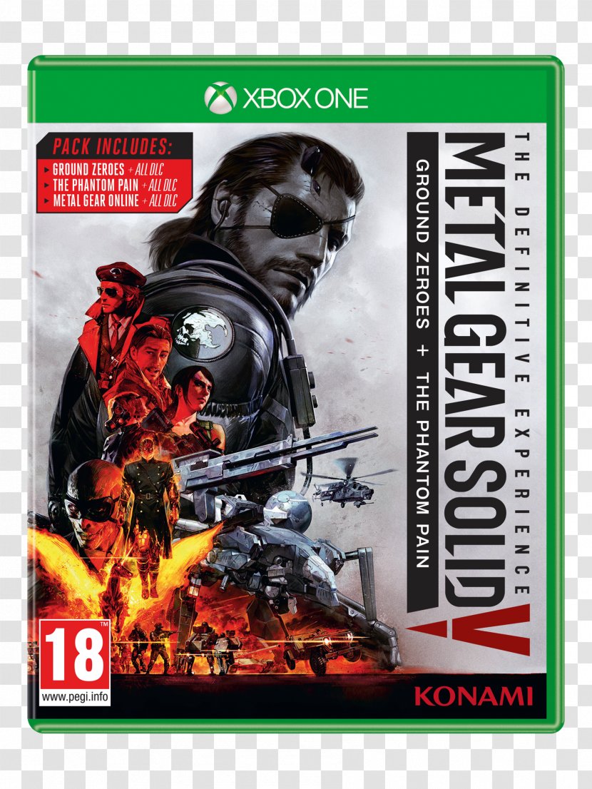 Metal Gear Solid V: The Phantom Pain Ground Zeroes HD Collection Online 3: Snake Eater - Cex - Xbox Transparent PNG