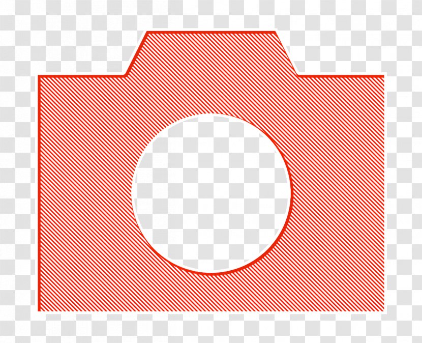 Camera Icon - Red - Orange Transparent PNG