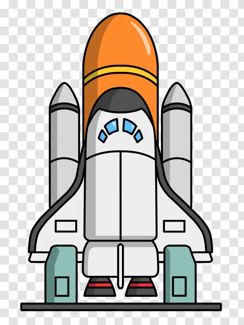 Spacecraft Rocket Cartoon Clip Art - Area - Spaceship Transparent PNG
