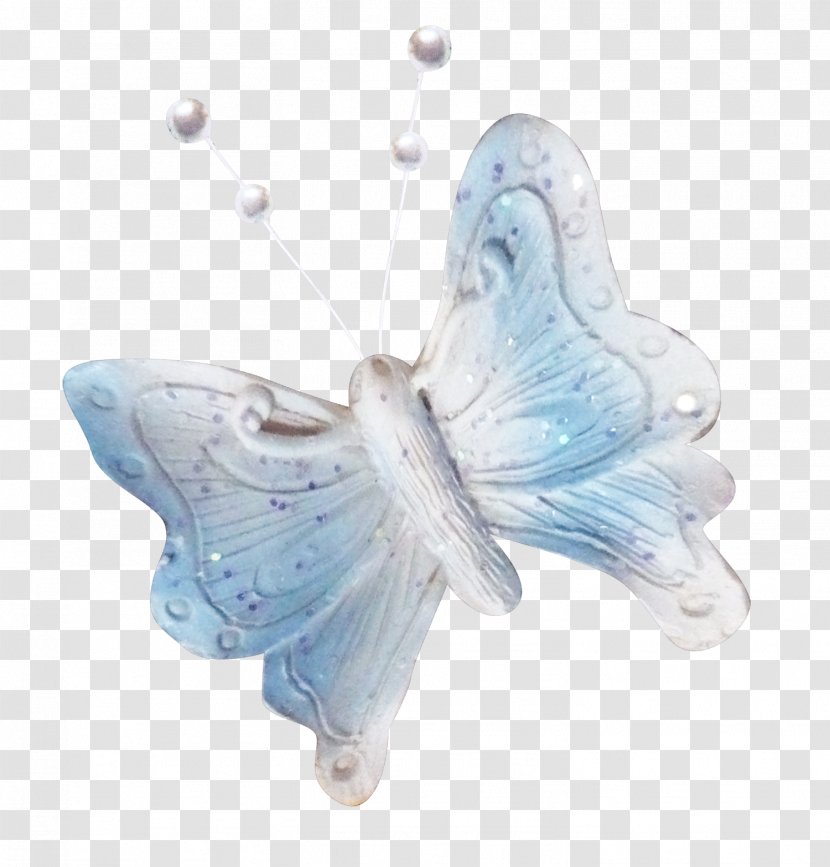 Butterfly Phengaris Alcon - Moths And Butterflies - Beautiful Blue Transparent PNG
