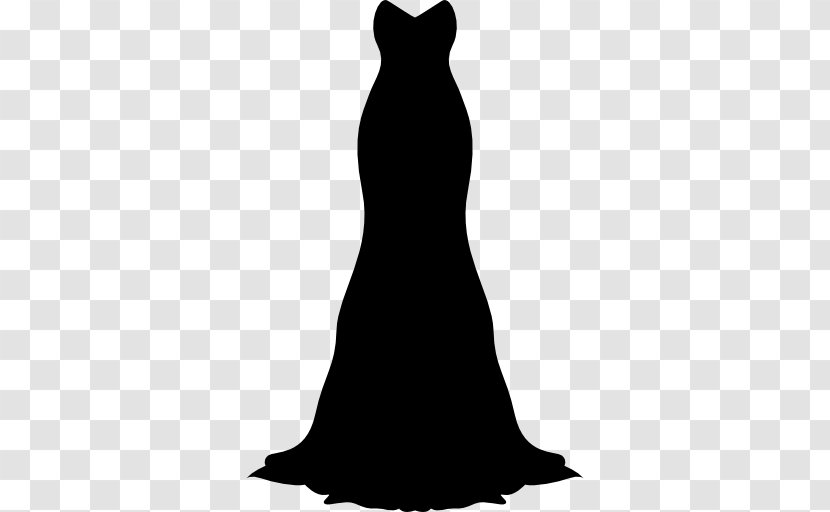 Little Black Dress Gown Wedding Clothing - Formal Wear Transparent PNG