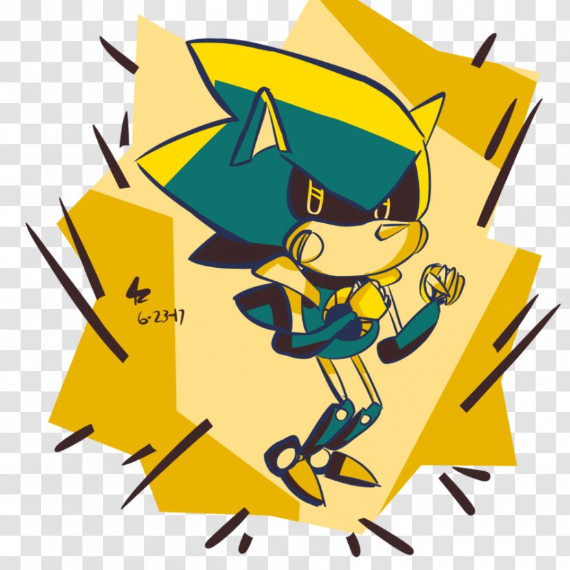 Metal Sonic Knuckles The Echidna Art Hedgehog - Yellow Transparent PNG