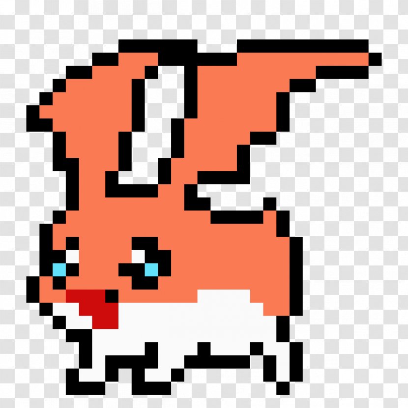 Patamon Pixel Art Digimon The Arts - Sprite Transparent PNG