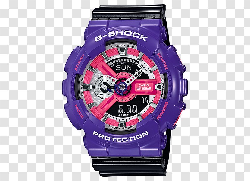 G-Shock Watch Casio Water Resistant Mark Chronograph - Strap Transparent PNG